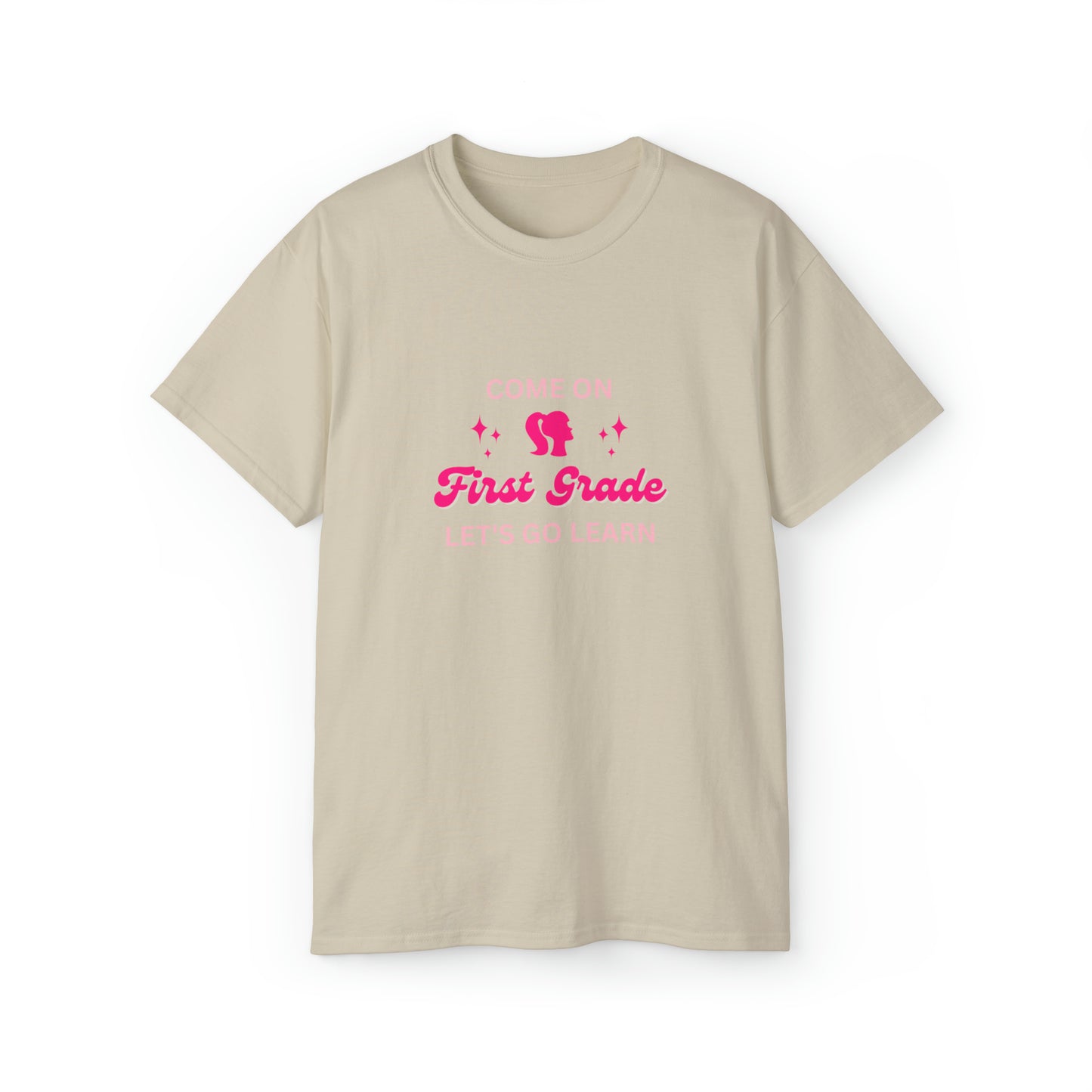 Come On Let's Go Learn Barbie Teacher Edition First Grade, Barbie, First Grade TShirt, Barbie TShirt