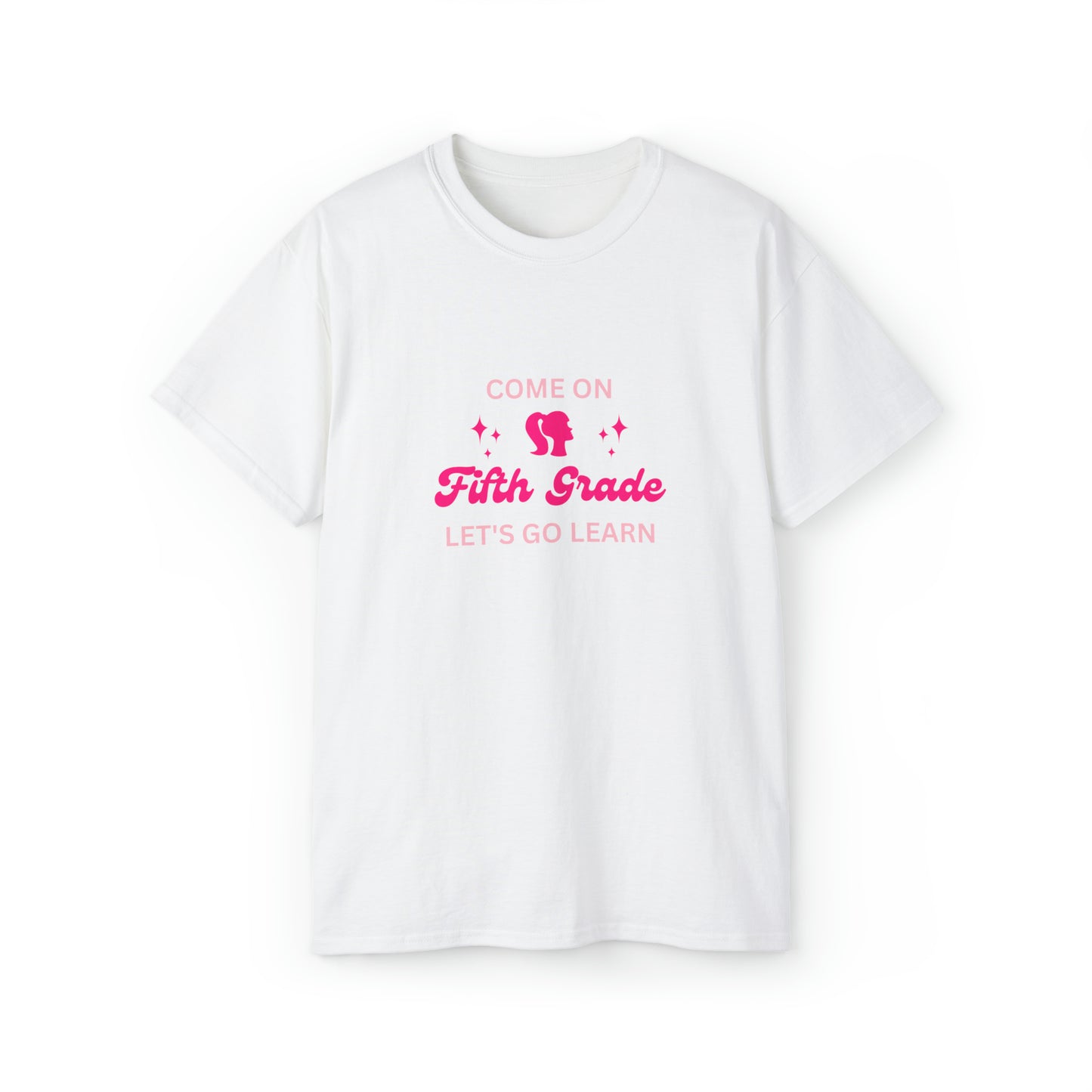 Come On Let's Go Learn Barbie Teacher Edition Fifth Grade, Barbie, Fifth Grade TShirt, Barbie TShirt