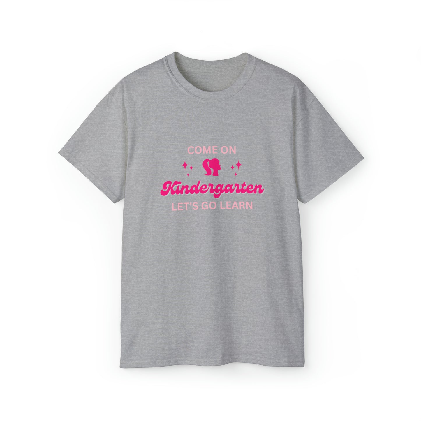 Come On Let's Go Learn Barbie Teacher Edition Kindergarten, Barbie, Kindergarten TShirt, Barbie TShirt