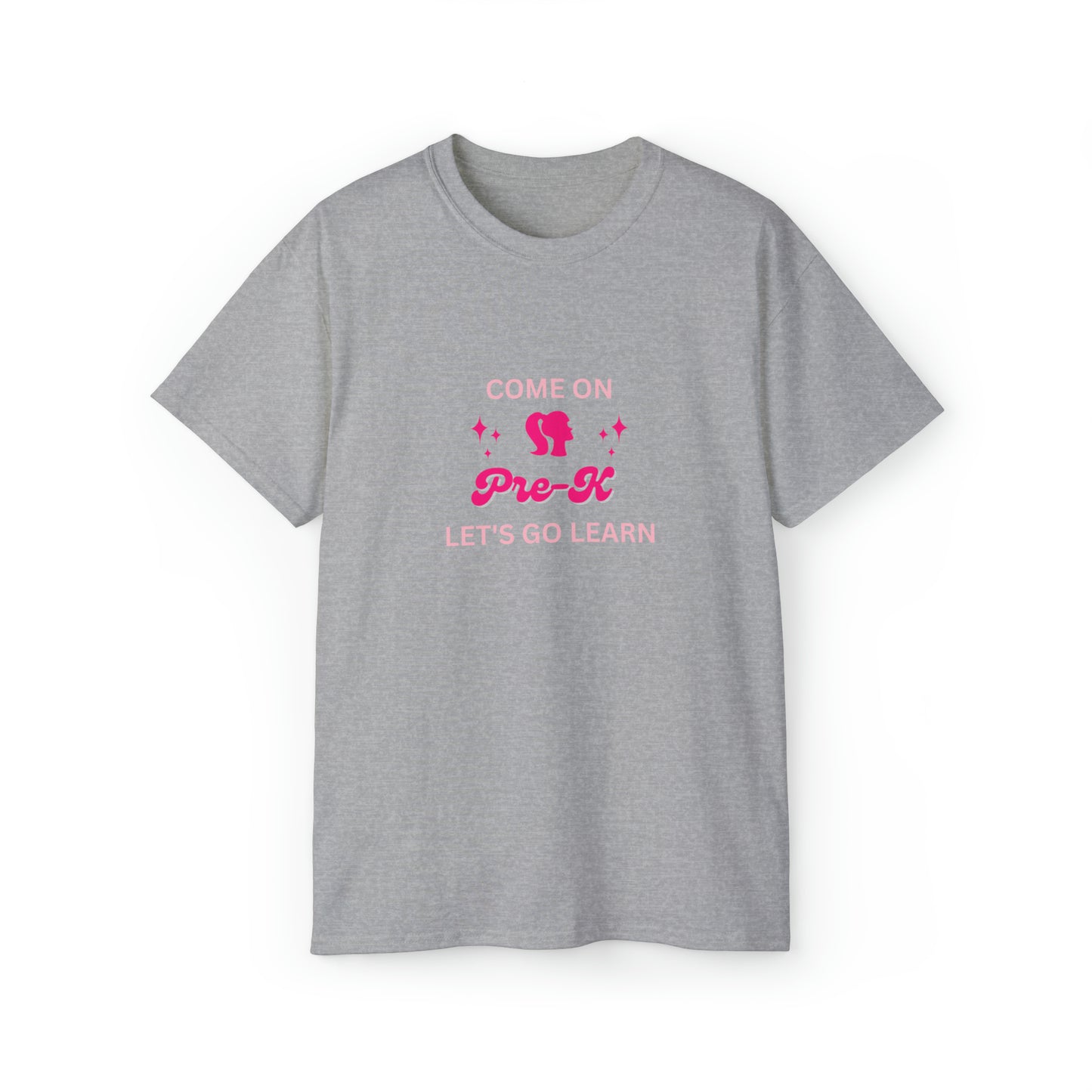 Come On Let's Go Learn Barbie Teacher Edition Pre-K, Barbie, Pre-K TShirt, Barbie TShirt