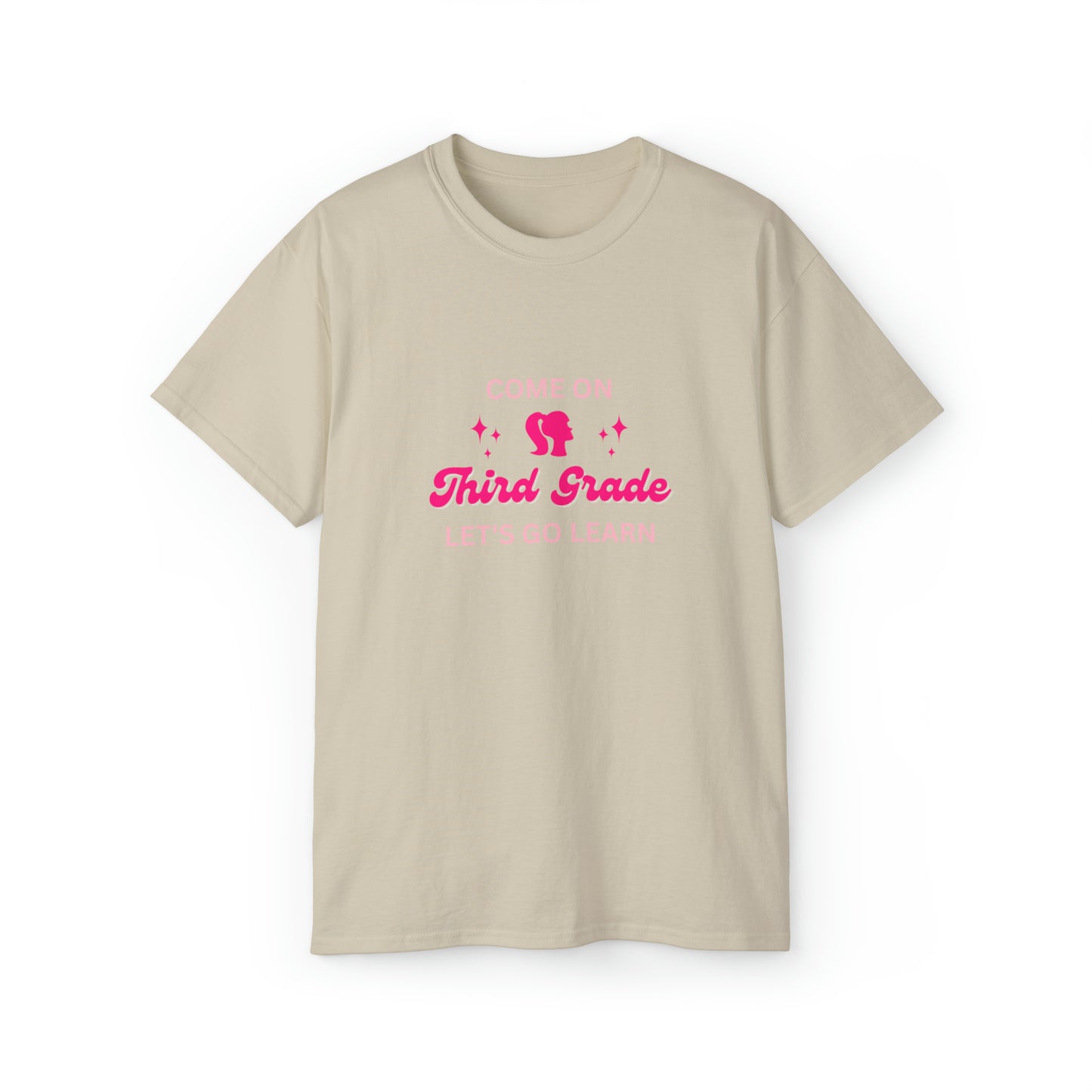 Come On Let's Go Learn Barbie Teacher Edition Third Grade, Barbie, Third Grade TShirt, Barbie TShirt