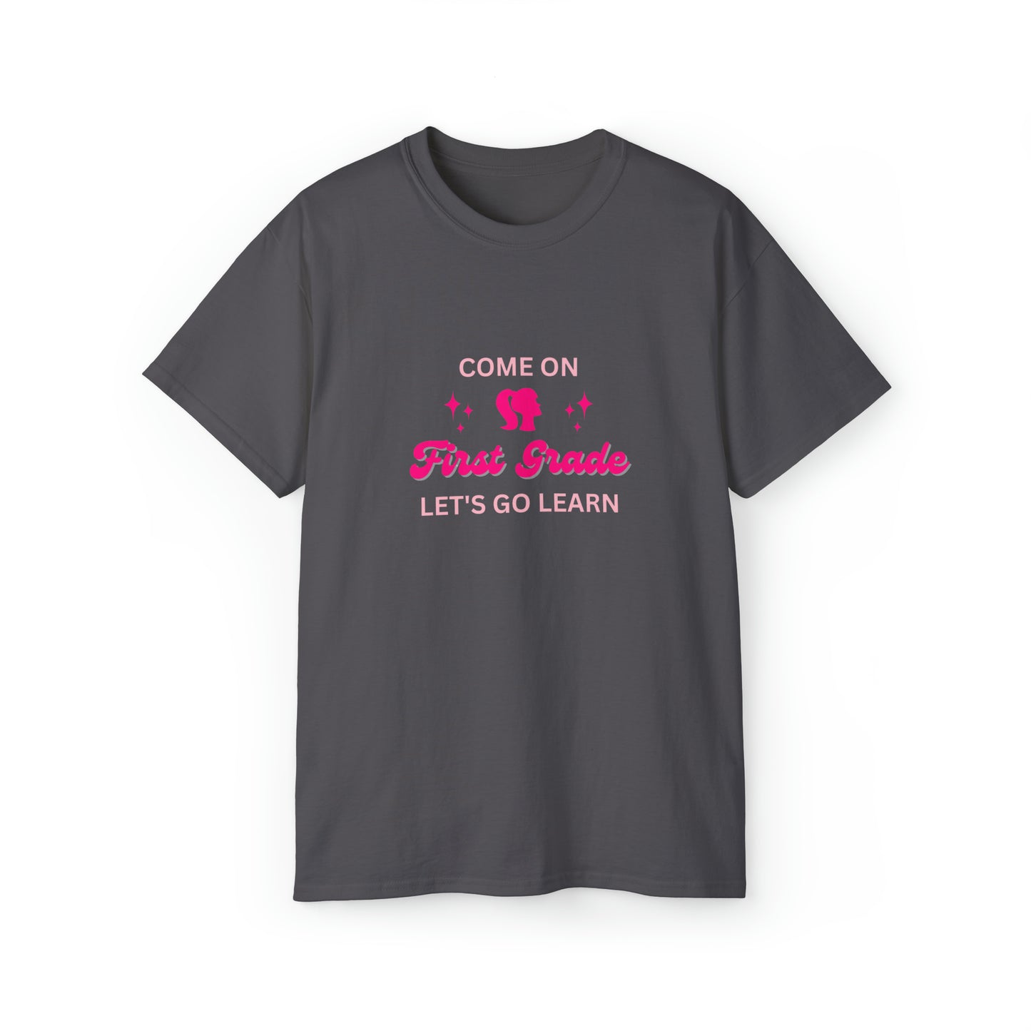 Come On Let's Go Learn Barbie Teacher Edition First Grade, Barbie, First Grade TShirt, Barbie TShirt