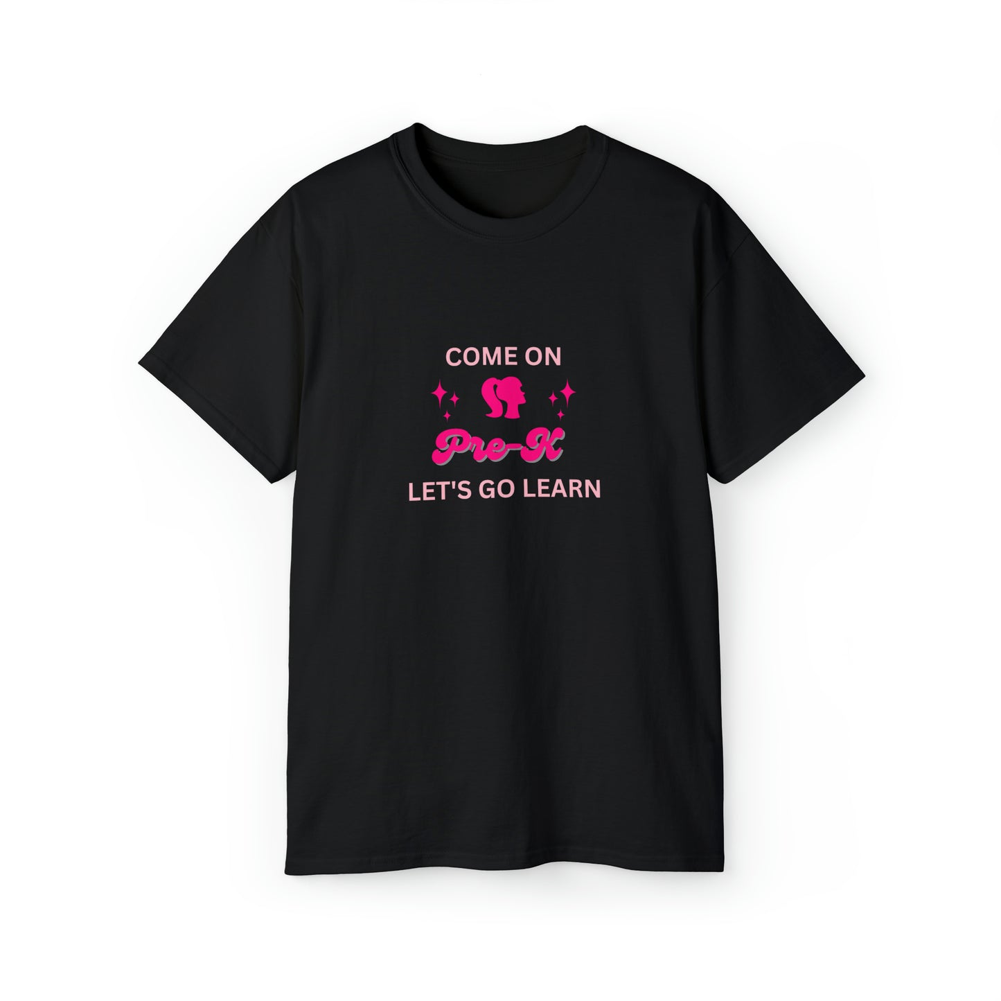 Come On Let's Go Learn Barbie Teacher Edition Pre-K, Barbie, Pre-K TShirt, Barbie TShirt