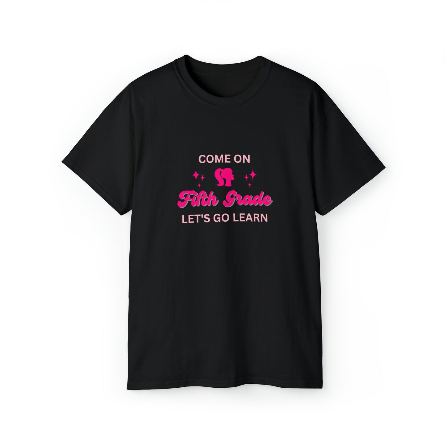 Come On Let's Go Learn Barbie Teacher Edition Fifth Grade, Barbie, Fifth Grade TShirt, Barbie TShirt