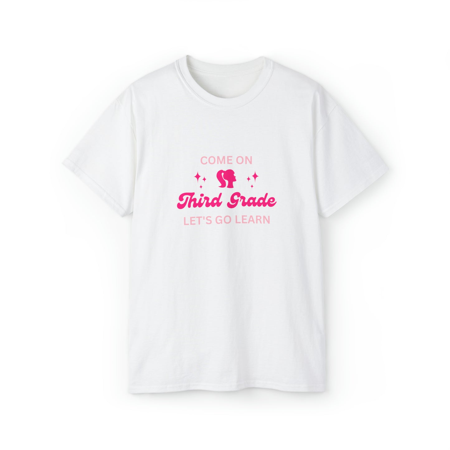 Come On Let's Go Learn Barbie Teacher Edition Third Grade, Barbie, Third Grade TShirt, Barbie TShirt