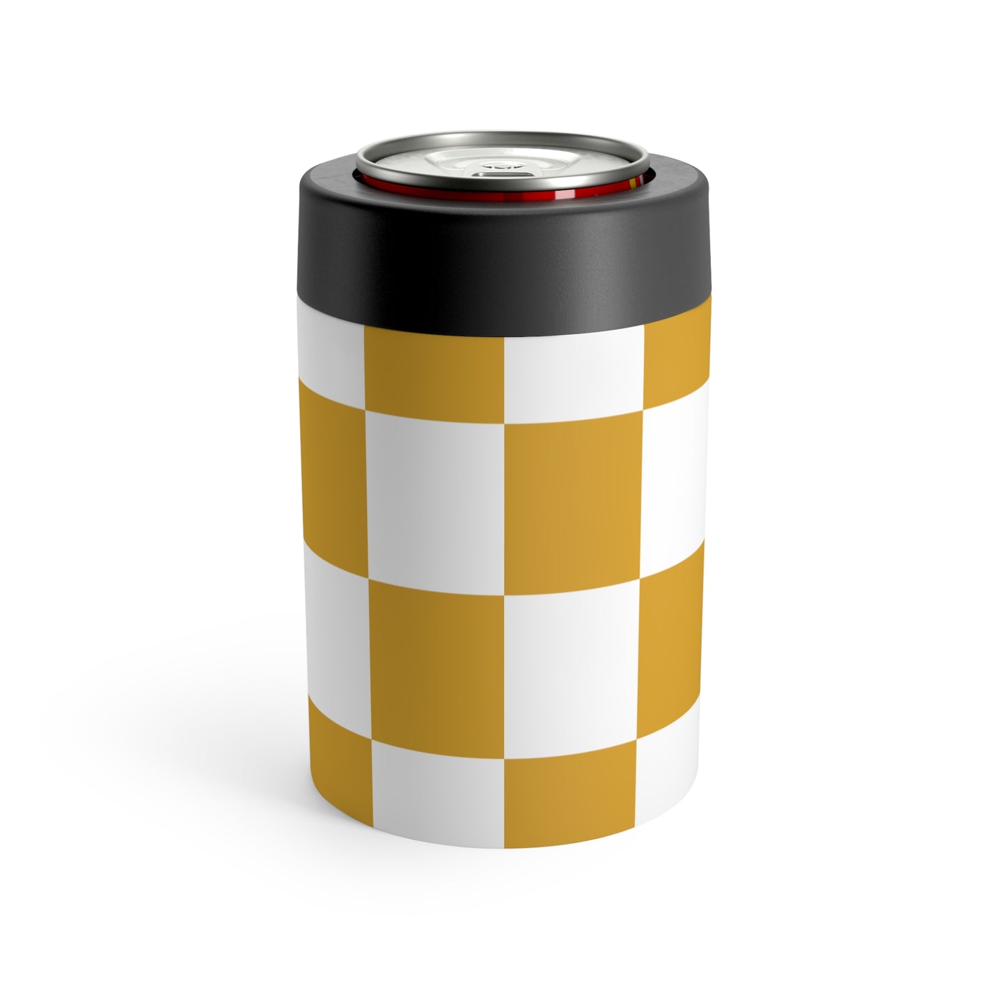 Jags 904 Checkerboard 12 oz Insulated Can or Bottle Cooler