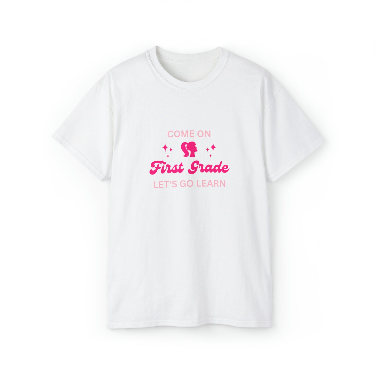 Come On Let's Go Learn Barbie Teacher Edition First Grade, Barbie, First Grade TShirt, Barbie TShirt