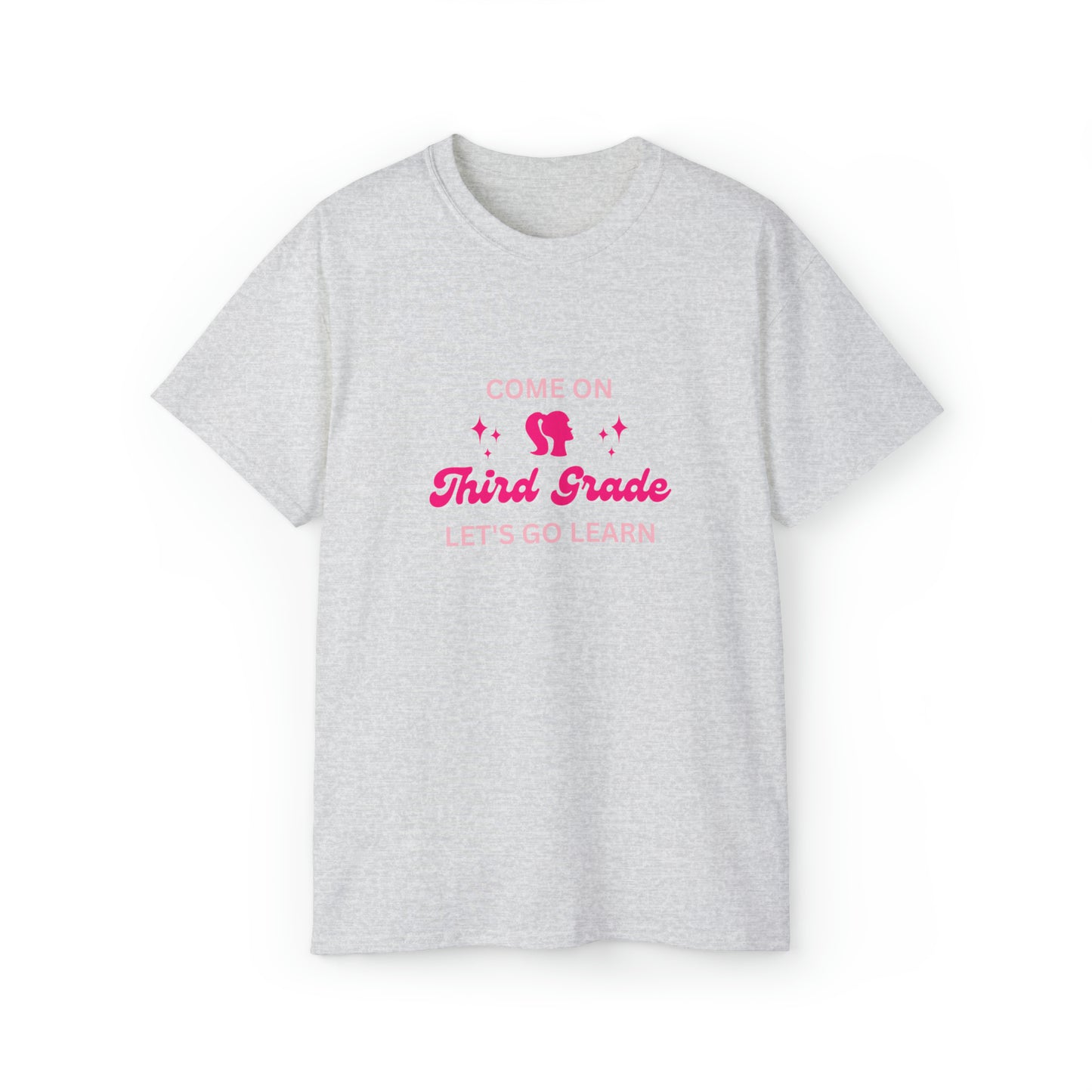 Come On Let's Go Learn Barbie Teacher Edition Third Grade, Barbie, Third Grade TShirt, Barbie TShirt